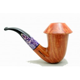 Briar pipe Paronelli CALABASH bent grade *** handmade