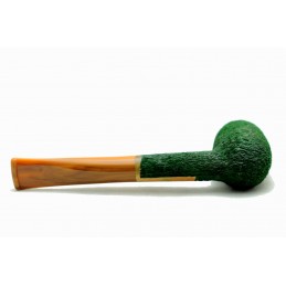 Kit my first briar pipe Paronelli billiard rusticated forest green