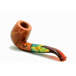 Briar pipe Paronelli bent handmade