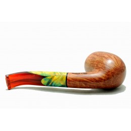 Briar pipe Paronelli bent handmade