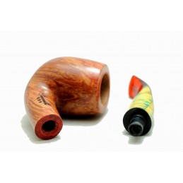 Briar pipe Paronelli bent handmade