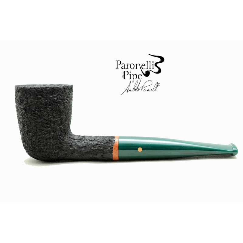 Briar pipe Paronelli dublin 9mm rusticated handmade