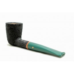 Briar pipe Paronelli dublin 9mm rusticated handmade