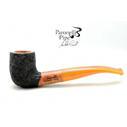 Kit my first briar pipe Paronelli half bent rusticated