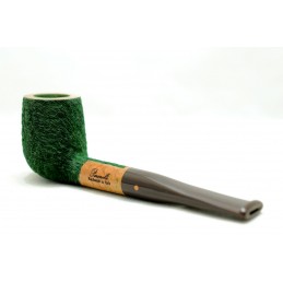 Briar pipe Paronelli billiard rusticated green handmade