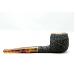 Briar pipe Paronelli oval rusticated handmade