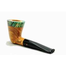 Olive wood pipe Paronelli freehand handmade