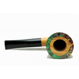 Olive wood pipe Paronelli freehand handmade