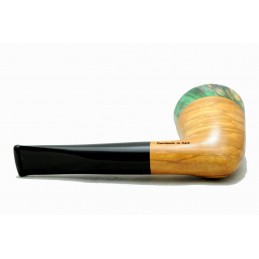 Olive wood pipe Paronelli freehand handmade