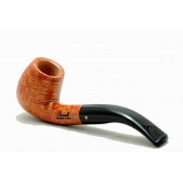 Gift box briar pipe Paronelli bent handmade