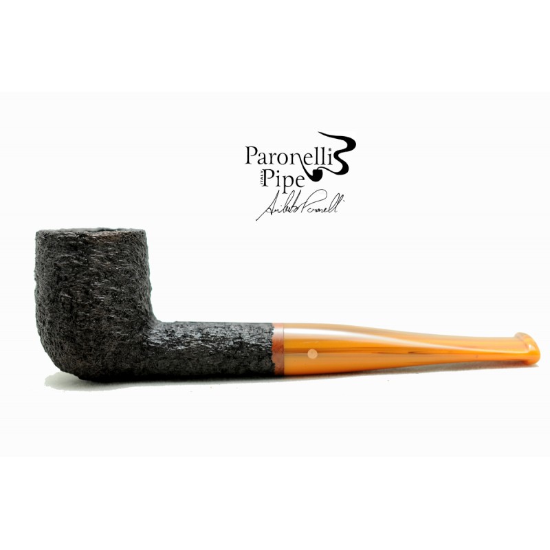 Kit my first briar pipe Paronelli billiard rusticated