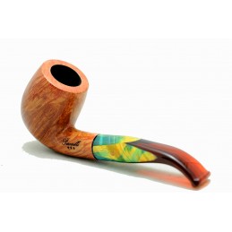 Briar pipe Paronelli bent handmade