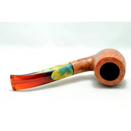 Briar pipe Paronelli bent handmade