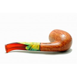 Briar pipe Paronelli bent handmade