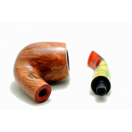 Briar pipe Paronelli bent handmade