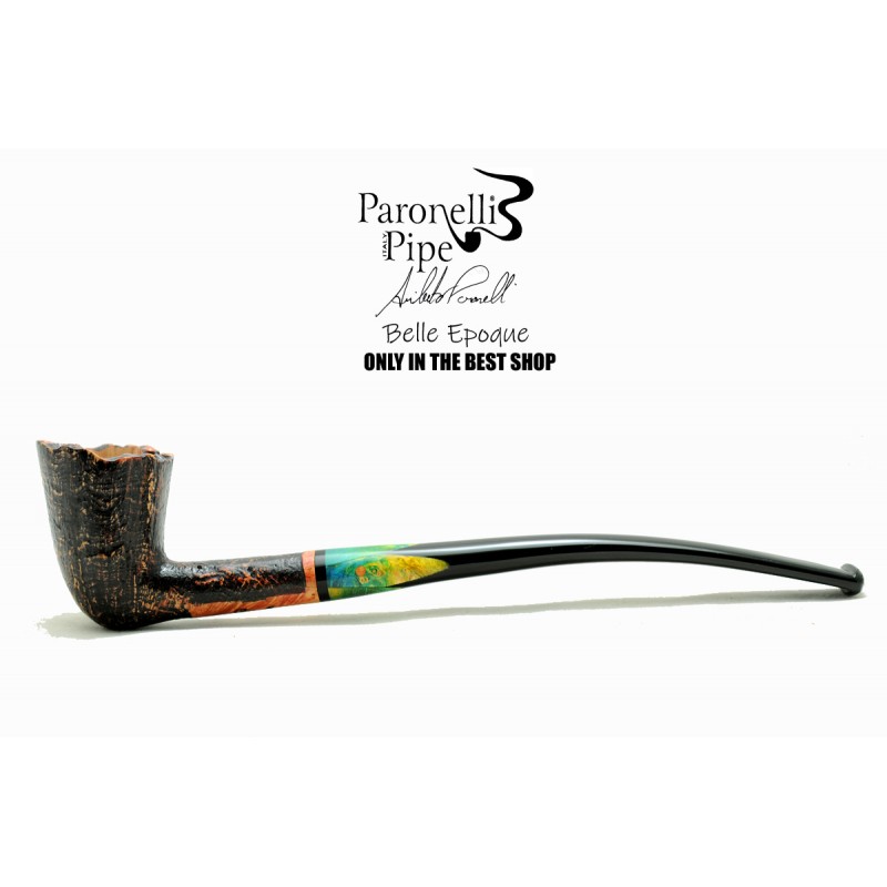 Briar pipe Paronelli BELLE EPOQUE sandblast handmade