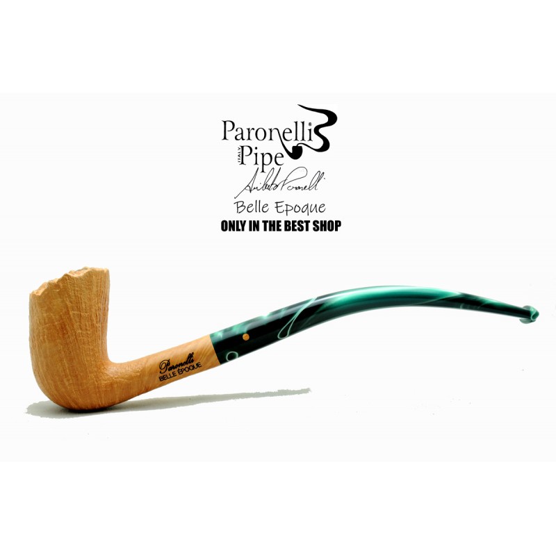 Briar pipe Paronelli BELLE EPOQUE sandblast natural handmade