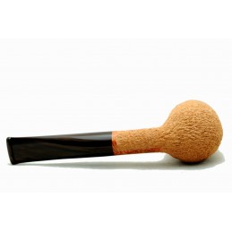 Briar pipe Paronelli pot 9mm rusticated natural handmade