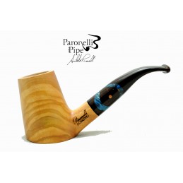 Olive wood pipe Paronelli volcano stand up handmade