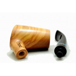 Olive wood pipe Paronelli volcano stand up handmade