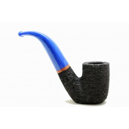 Briar pipe Paronelli hungarian bent rusticated handmade