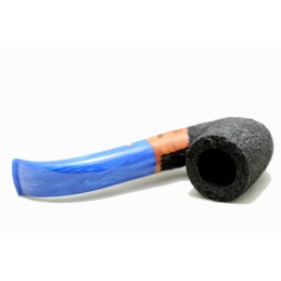 Briar pipe Paronelli hungarian bent rusticated handmade