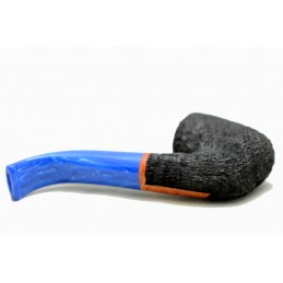 Briar pipe Paronelli hungarian bent rusticated handmade