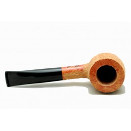 Briar pipe Paronelli half bent rusticated natural handmade