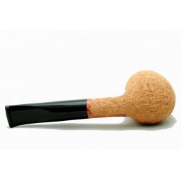 Briar pipe Paronelli half bent rusticated natural handmade