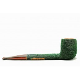 Briar pipe Paronelli canadian rusticated green handmade