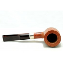 Briar pipe Paronelli billiard handmade silver ring