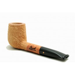 Briar pipe Paronelli chubby billiard rusticated natural handmade