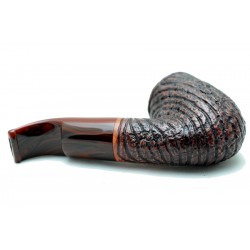 Briar pipe Paronelli REVERSE SANDSTORM handmade