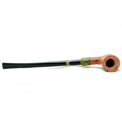 Briar pipe Paronelli CHURCHWARDEN HALF RUSTICATED handmade